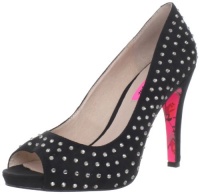 Betsey Johnson Women's Carrrie Open-Toe Pump