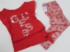 Guess 2-piece Set/ensemble Girls Size Medium ( 5-6 ) Orange