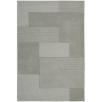 Calvin Klein Bowery GRID Rectangle Rug, Wisp, 7.9-Feet by 10.10-Feet