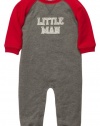 Carter's Baby Boys Knit Jumpsuit - Heather/Little Man