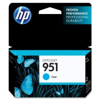 HP 951 Cyan Officejet Ink Cartridge (CN050AN#140)