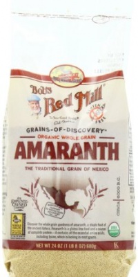 Bob's Red Mill Organic, Amaranth Grain, 24-Ounce Bags (Pack of 4)