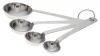 Amco 4-Piece Stainless-Steel Measuring Spoon Set