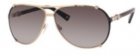 Christian Dior Chicago 2/Strass/S Sunglasses Rose Gold / Brown Gradient