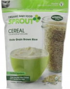 Sprout Organic Infant Cereal Whole Grain Brown Rice,7-Ounce (Pack of 3)