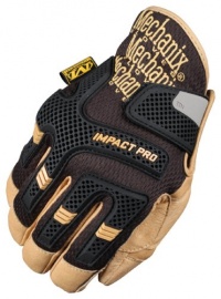 Mechanix Wear CG30-75-010 Commercial Grade Impact Protection Glove, Black, Large