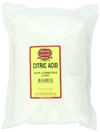 Spicy World Citric Acid, 5-Pound