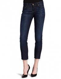 7 For All Mankind Women's Slim Straight Leg Jean in Los Angeles Dark