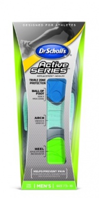 Dr. Scholl's Active Series Replacement Insole Men's, 7&1/2 - 10