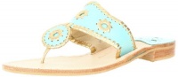 Jack Rogers Women's Nantucket Gold Thong Sandal