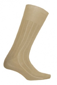 Diabetic Socks | 3 Pack Mens Khaki Socks (Size 7-12)