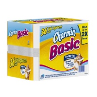 Charmin Basic Toilet Paper 36 Big Squeeze Rolls