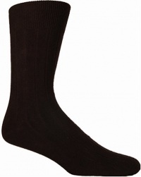 Diabetic Socks | 3 Pack Mens Black Socks (Shoe Size 7-12)