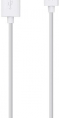 Belkin 8-Pin Lightning to USB ChargeSync Cable for iPhone 5, iPad 4th Gen, iPad mini, and iPod touch 7th Gen, 4 Feet (White)