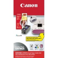 Canon CLI-36 Ink & Paper Combo Pack