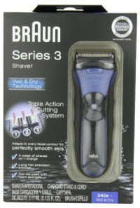 Braun 3Series 340S-4 Wet & Dry Shaver