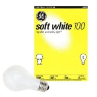 GE 100-Watt A19, Soft White, 4-Pack