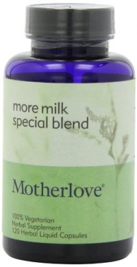 More Milk Special Blend Motherlove , 120 Vegetarian Capsules