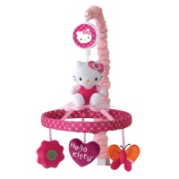 Lambs & Ivy Hello Kitty Garden Musical Mobile, Pink