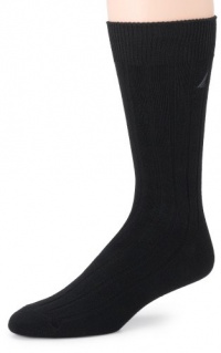 Nautica Men's 3-Pack Classic Basic Rib Sock