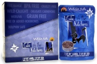 Weruva Cats in the Kitchen Pouch-1 If By Land 2 If By Sea 8-Pack (24 oz)