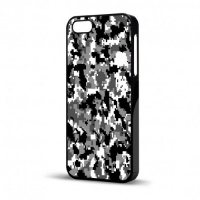 Black Camo (Camouflage) iPhone 5 Case by KELLOKULT