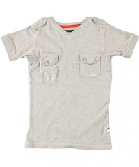 Sean John Stargell T-Shirt (Sizes 8 - 20) - gray, 8