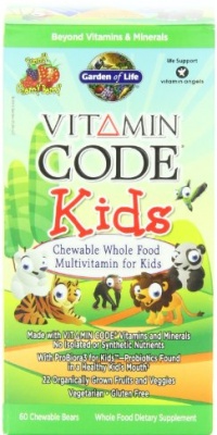 Garden of Life Vitamin Code, Kids, 60 Chewable Bears