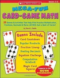 Mega-Fun Card-Game Math, Grades 3-5