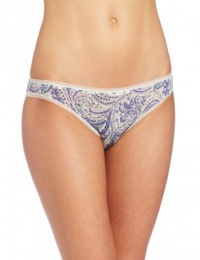 Calvin Klein Women's Naked Glamour Bikini, Paisley Paradise Print, Large