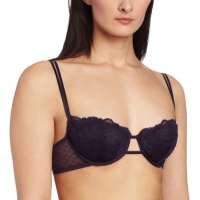 Calvin Klein Women's Unlined Boned Balconette, Intricate Plum, 32C