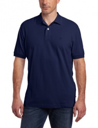 IZOD Men's Short Sleeve Basic Heritage Pique Polo