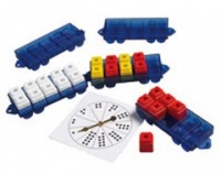 Unifix Ten Frame Trains Set (Cubes Not Included); no. DD-22200