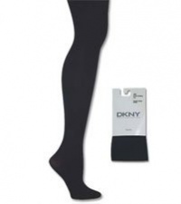 DKNY Opaque Coverage Tights, Tall, Chocolate Brown