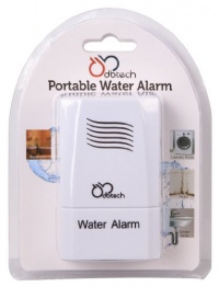 DBTech BD-WA65 Battery Operated Water Alarm with a 6 Foot Detachable Sensor - Detects Leaks and Saves Your Home!