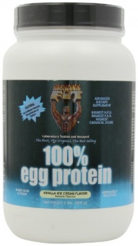 Healthy 'n Fit 100% Egg Protein,  Vanilla Ice Cream,  2-pound Bottle