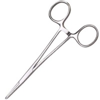 PetEdge Stainless Steel Straight Mosquito Pet Hemostat, 5-Inch