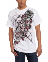 Southpole Men's High Definition Foil And Screen Print Graphic Tee