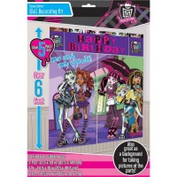 Monster High Wall Decorating Kit Birthday Party Pack Supplies Girl