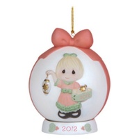 Precious Moments Light Your Heart with Christmas Joy Ball Ornament