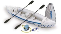 Sea Eagle 330 Inflatable Kayak with Deluxe Package