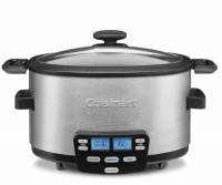 Cuisinart MSC-400 3-In-1 Cook Central 4-Quart Multi-Cooker: Slow Cooker, Brown/Saute, Steamer