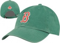 MLB Boston Red Sox St. Patty's Clean up Adjustable Cap (Green)