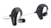 Denon AH-W150BK Exercise Freak In-Ear Headphones, Black/Grey