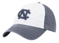 NCAA North Carolina Franchise Fitted Hat, Navy/White