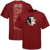 NCAA Florida State Seminoles (FSU) Garnet Big Vert T-shirt