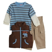 Baby Togs Baby-Boys Infant Vest Set