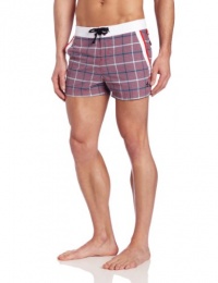 Original Penguin Men's Fixed Box Yarn Dyed Plaid Short