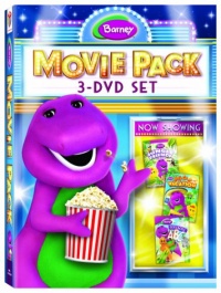 Barney Movie Pack: 3-DVD Set (Jungle Friends / Animal ABCs / Let's Go On Vacation)