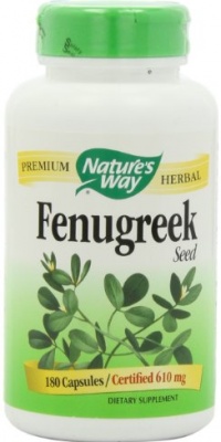 Nature's Way Fenugreek Seed 610 mg, Capsules 180ea